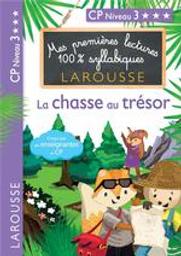 La chasse au trésor - Mes premières lectures 100 % syllabiques / De Giulia Levallois, Hélène Heffner, Illustrations de Cécilia Stenmark | Heffner, Hélène. Auteur