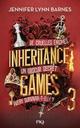 De cruelles énigmes, un obscur secret, Avery survivra-t-elle? : Inheritance games. 3 | Barnes, Jennifer Lynn. Auteur