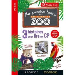 3 histoires pour lire en CP - Mes premières lectures avec une saison au zoo - CP | Forest, Audrey (19..-....). Auteur